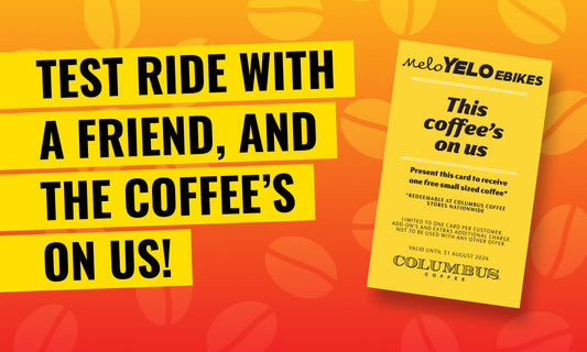 ☕🚴 Test Ride + Free Coffee = Win-Win! 🚴☕