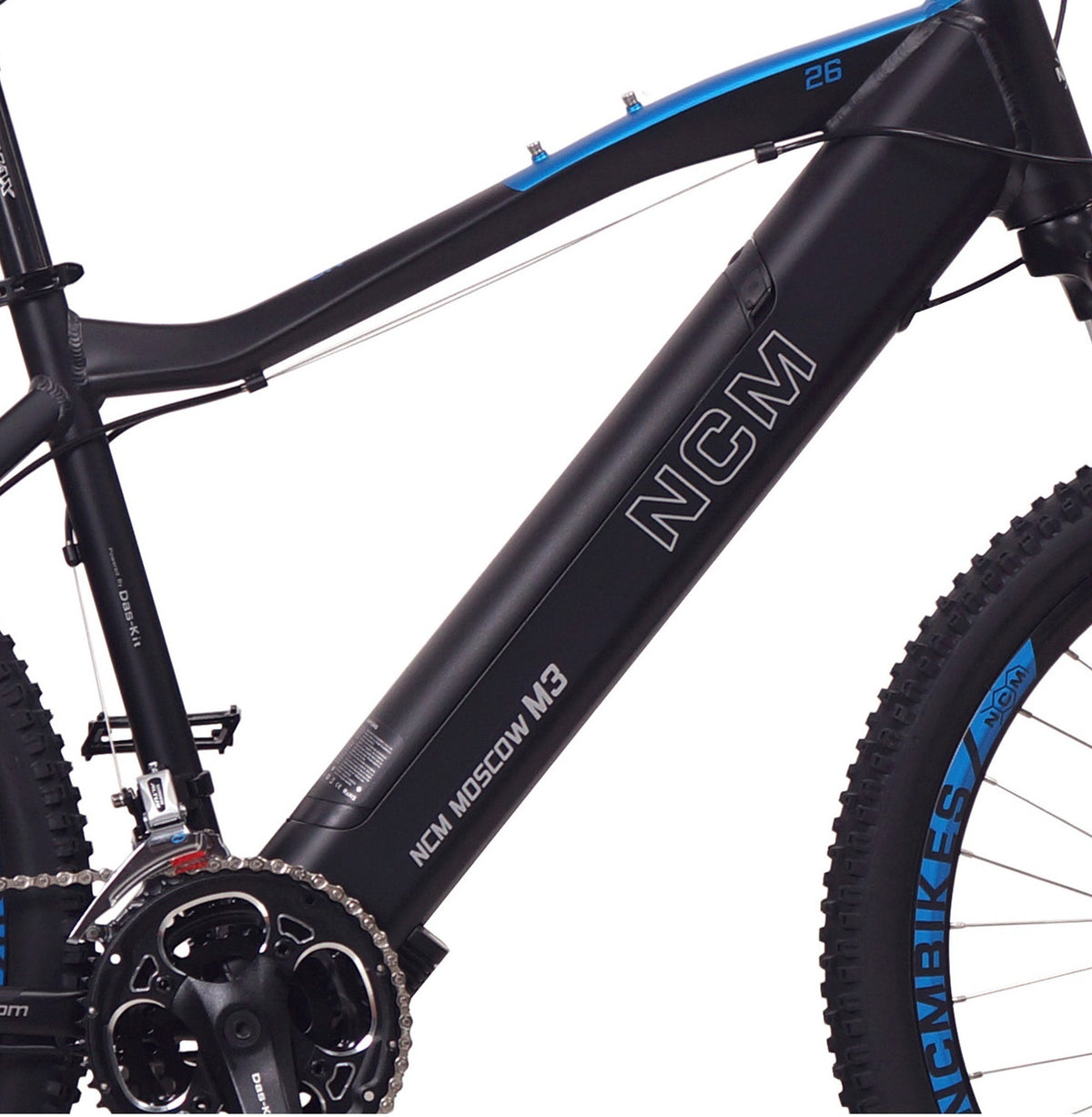 NCM M3 Electric Mountain Bike, E-Bike, 300W, E-MTB, 48V 12Ah, 576Wh Battery,