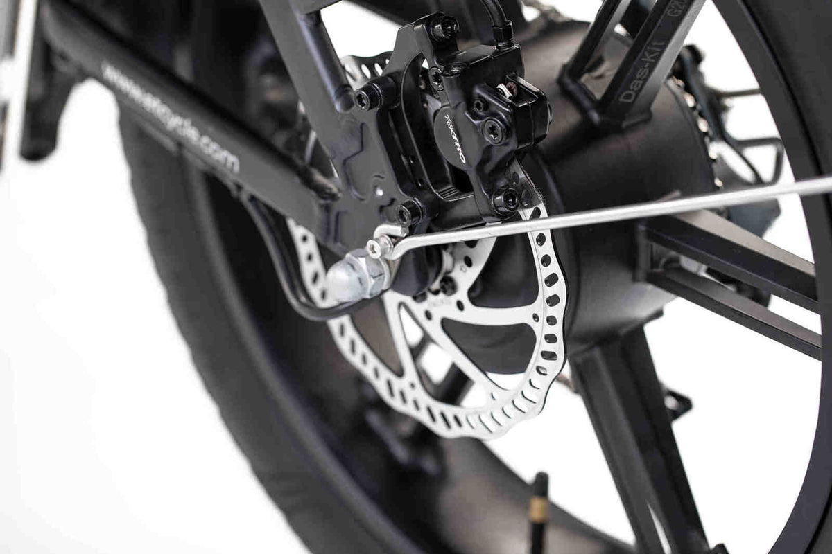 ET.Cycle F1000 Folding Fat E-Bike, 300W, 48V 21Ah, 1008Wh, Hydraulic Brakes [Black 20"]