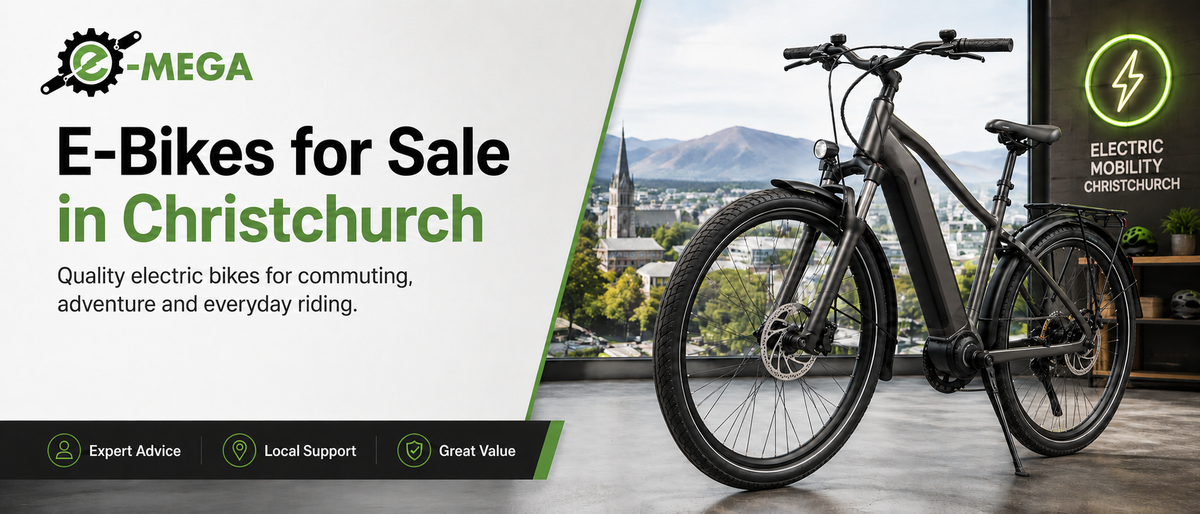 E-Bikes, E-Scooters & Battery Specialists in Christchurch