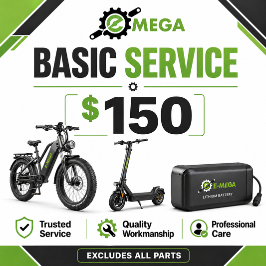 Basic Service for E-bikes and E-Scooters