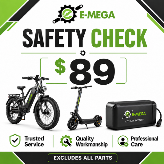 Safety Check for E-bikes and E-Scooters