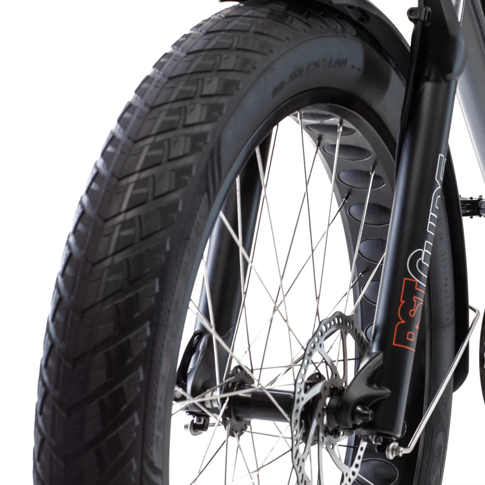 ET.Cycle T720 Fat Trekking Step-Thru E-Bike, 300W, 48V 15Ah, 720Wh Battery Matt Black 26"